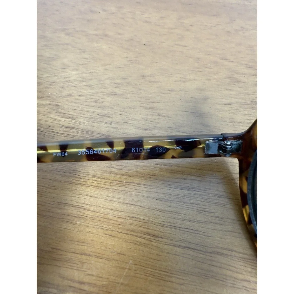Fossil FW64 Tortoise Shell Sunglasses 61-14-130 Unisex Retro Style FRAMES ONLY